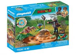 PLAYMOBIL DINOS - STÉGOSAURE ET VOLEUR D'ŒUF #71526